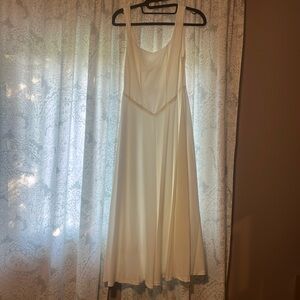 Bradley Boutique white midi dress (runs large)